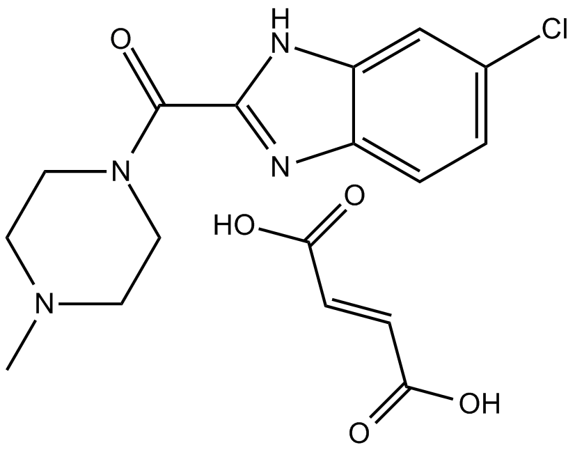 JNJ 10191584 maleate  Chemical Structure
