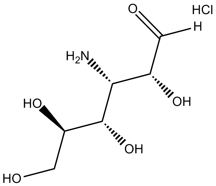 Kanosamine (hydrochloride) 化学構造