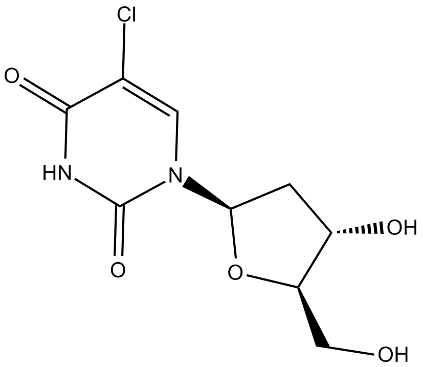 5-Chloro-2'-deoxyuridine  Chemical Structure
