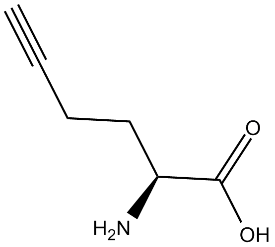 L-Homopropargyl Glycine Chemical Structure