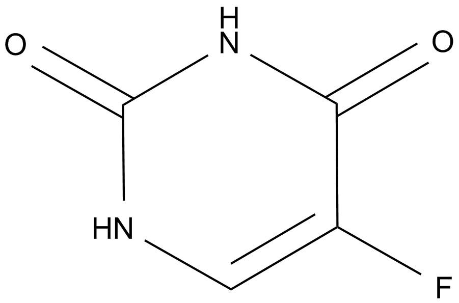 Fluorouracil (Adrucil) Chemical Structure