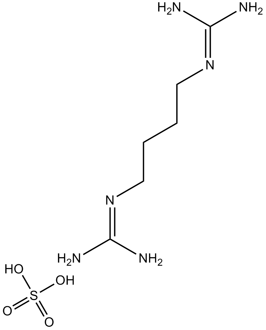 Arcaine sulfate التركيب الكيميائي