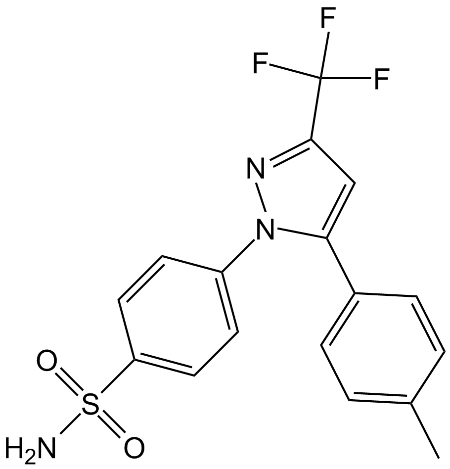 Celecoxib  Chemical Structure