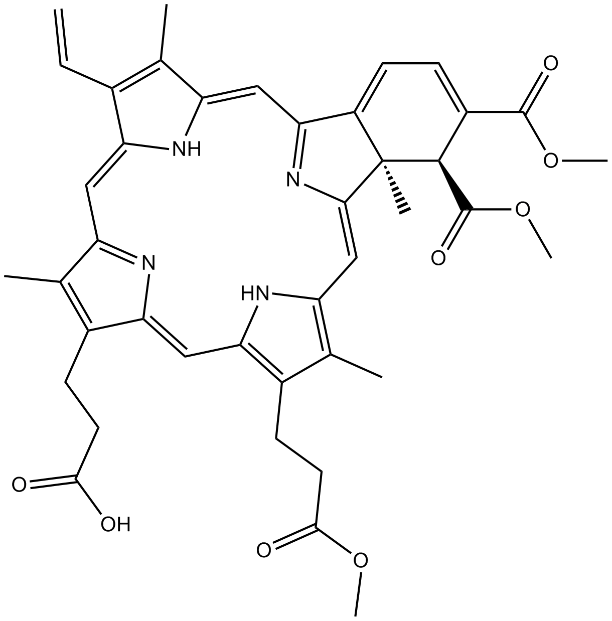 Verteporfin Chemical Structure