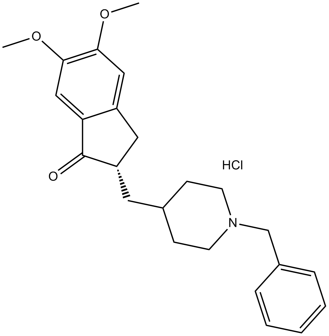 Donepezil HCl التركيب الكيميائي