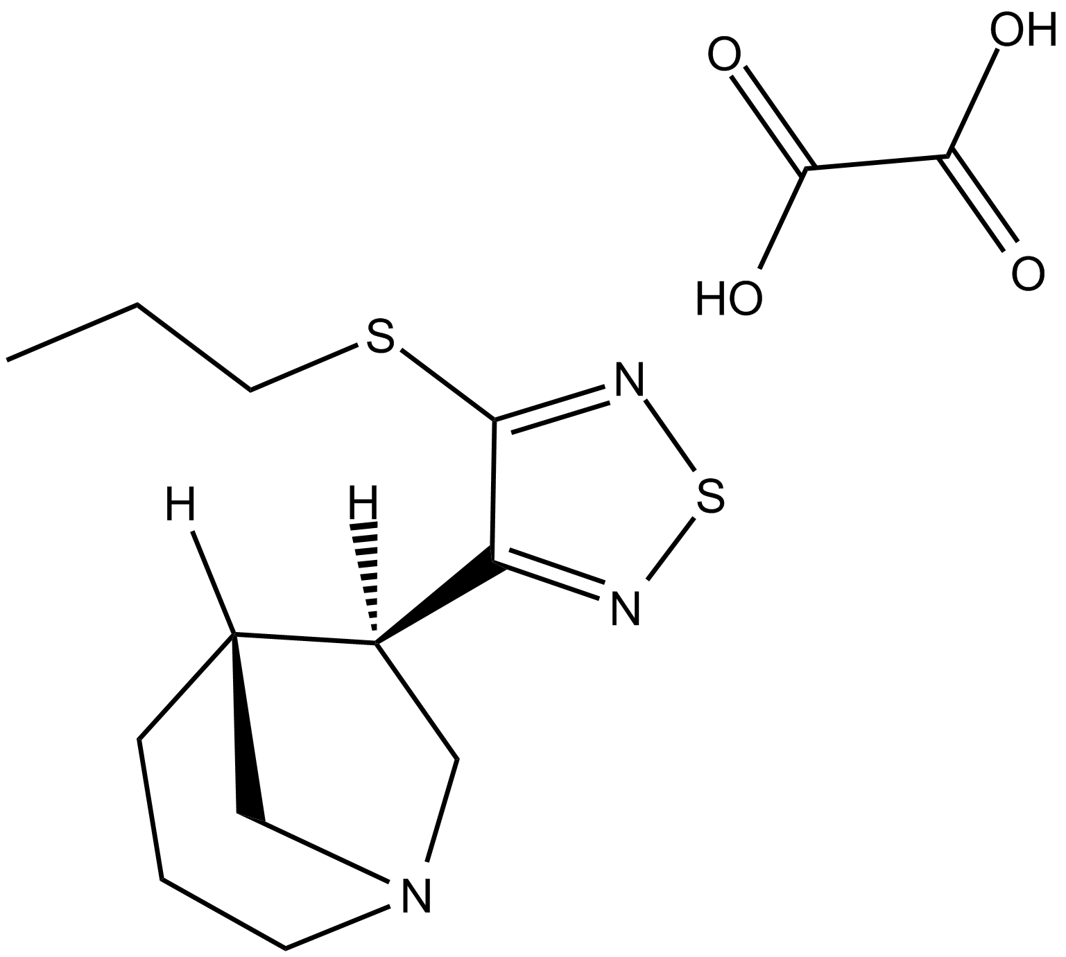 PTAC oxalate Chemische Struktur
