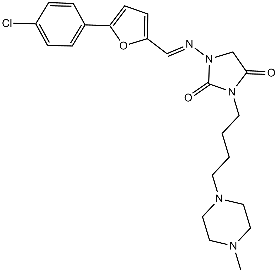 Azimilide 化学構造