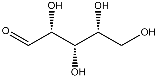 Xylose 化学構造
