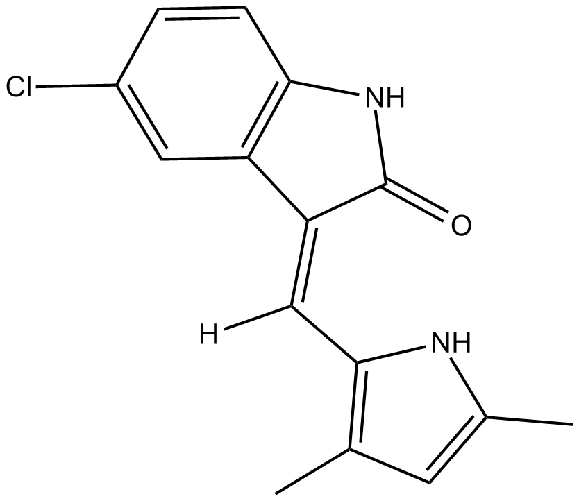 SU5614 Chemische Struktur