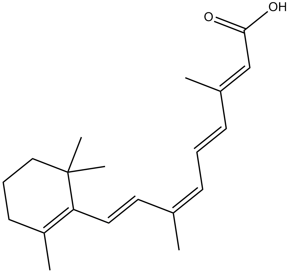 9-cis-Retinoic Acid  Chemical Structure