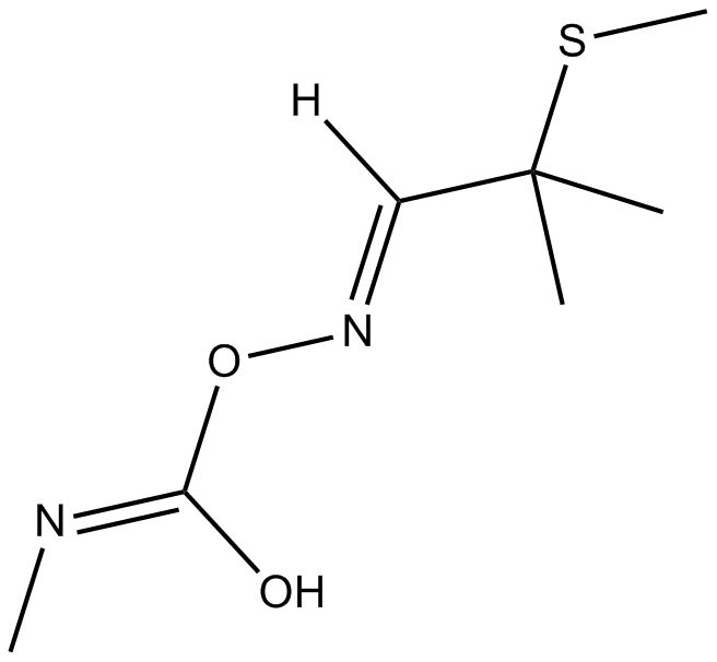 Aldicarb  Chemical Structure