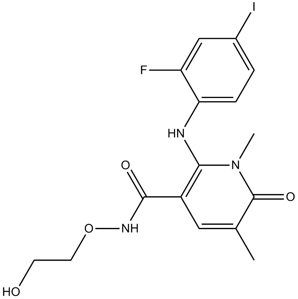 AZD8330  Chemical Structure