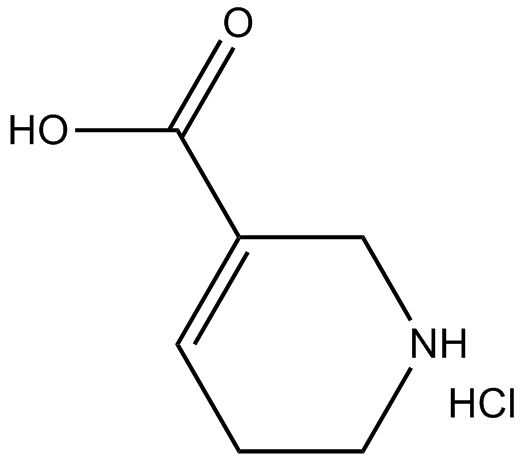 Guvacine hydrochloride 化学構造