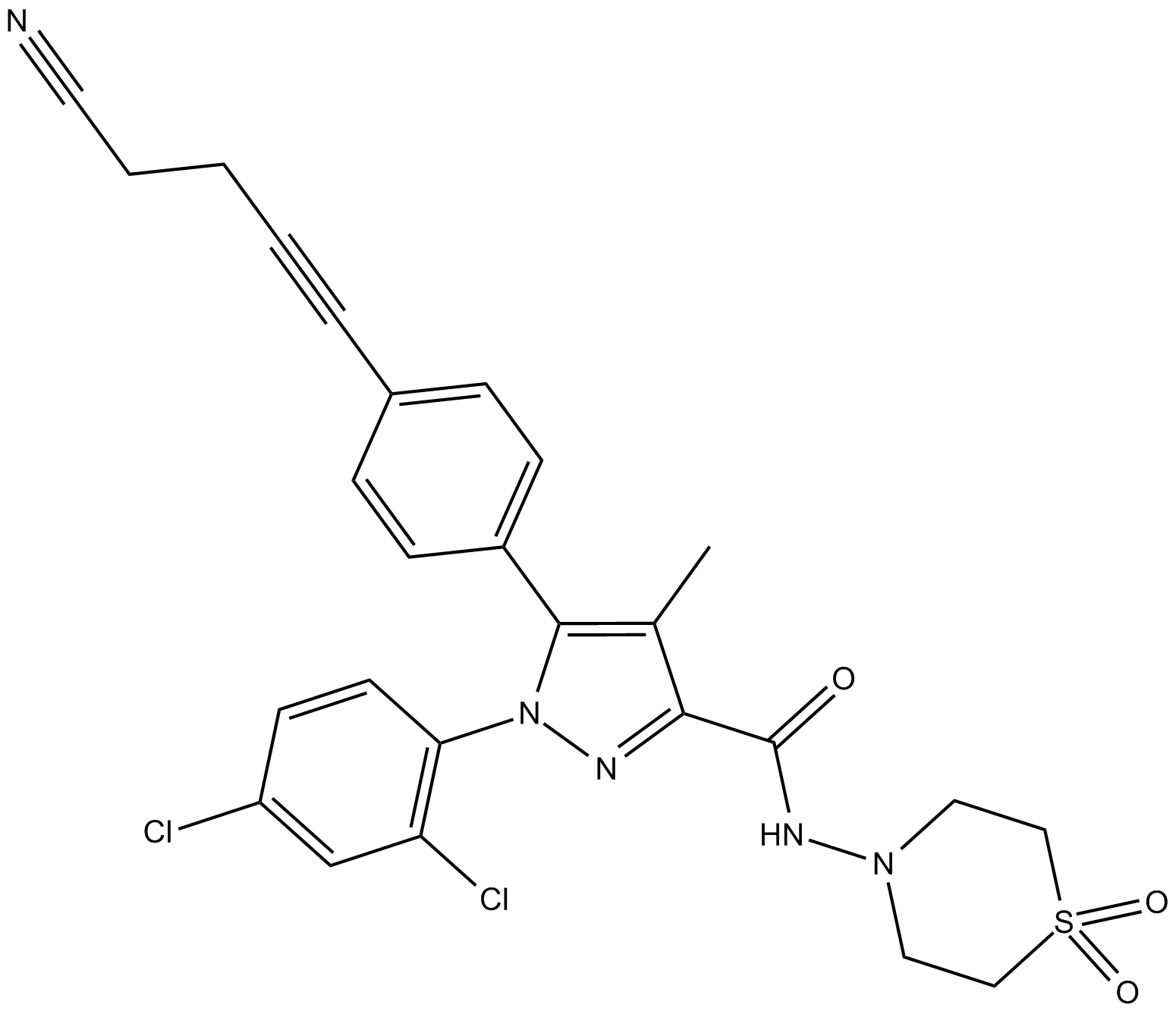 AM6545 化学構造