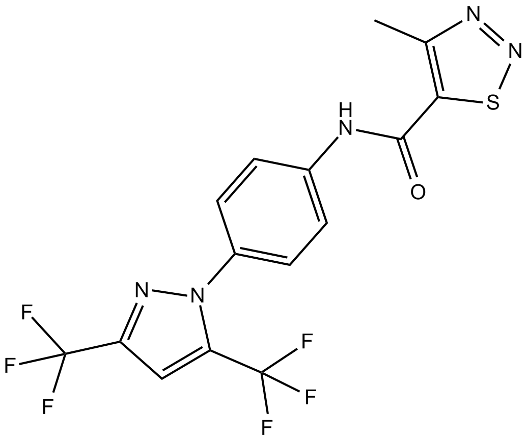 YM 58483 Chemische Struktur