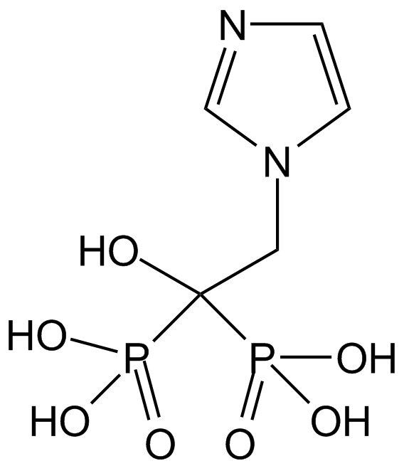 Zoledronic Acid التركيب الكيميائي