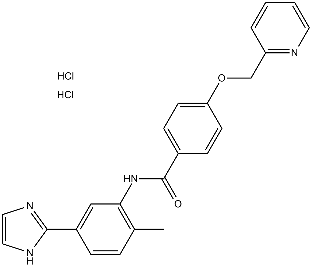 AZ 12080282 dihydrochloride  Chemical Structure
