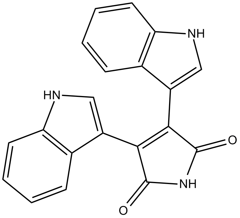 Bisindolylmaleimide IV  Chemical Structure