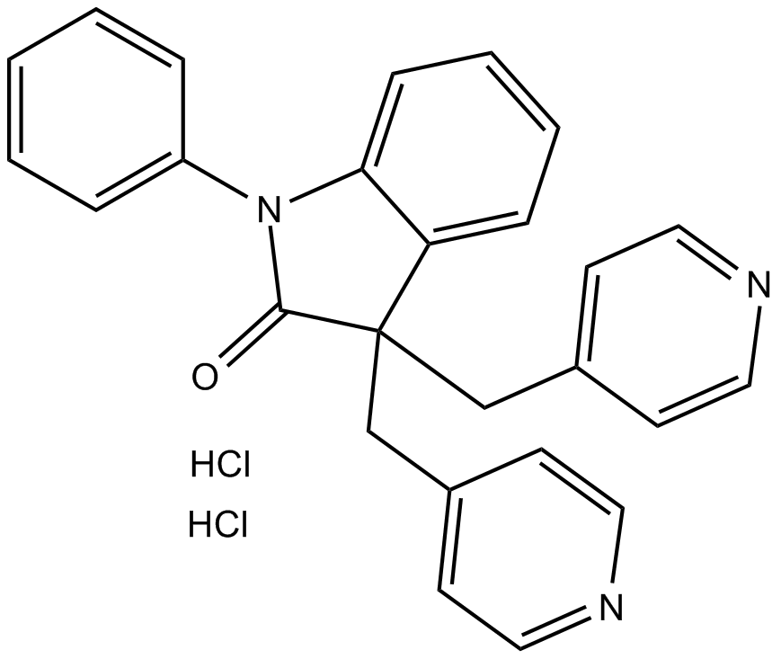 Linopirdine dihydrochloride Chemische Struktur