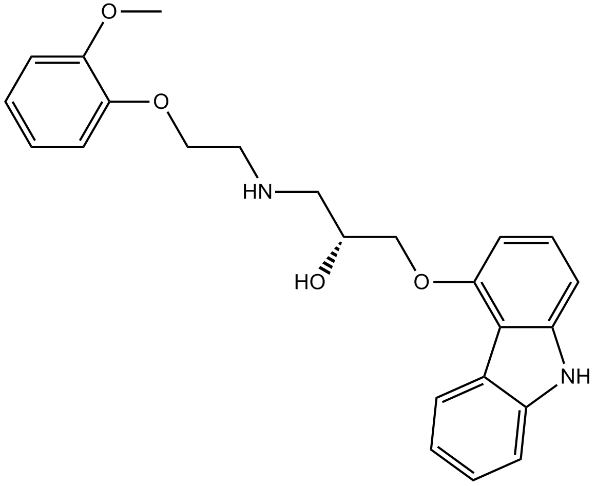 Carvedilol  Chemical Structure