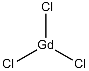 Gadolinium chloride التركيب الكيميائي