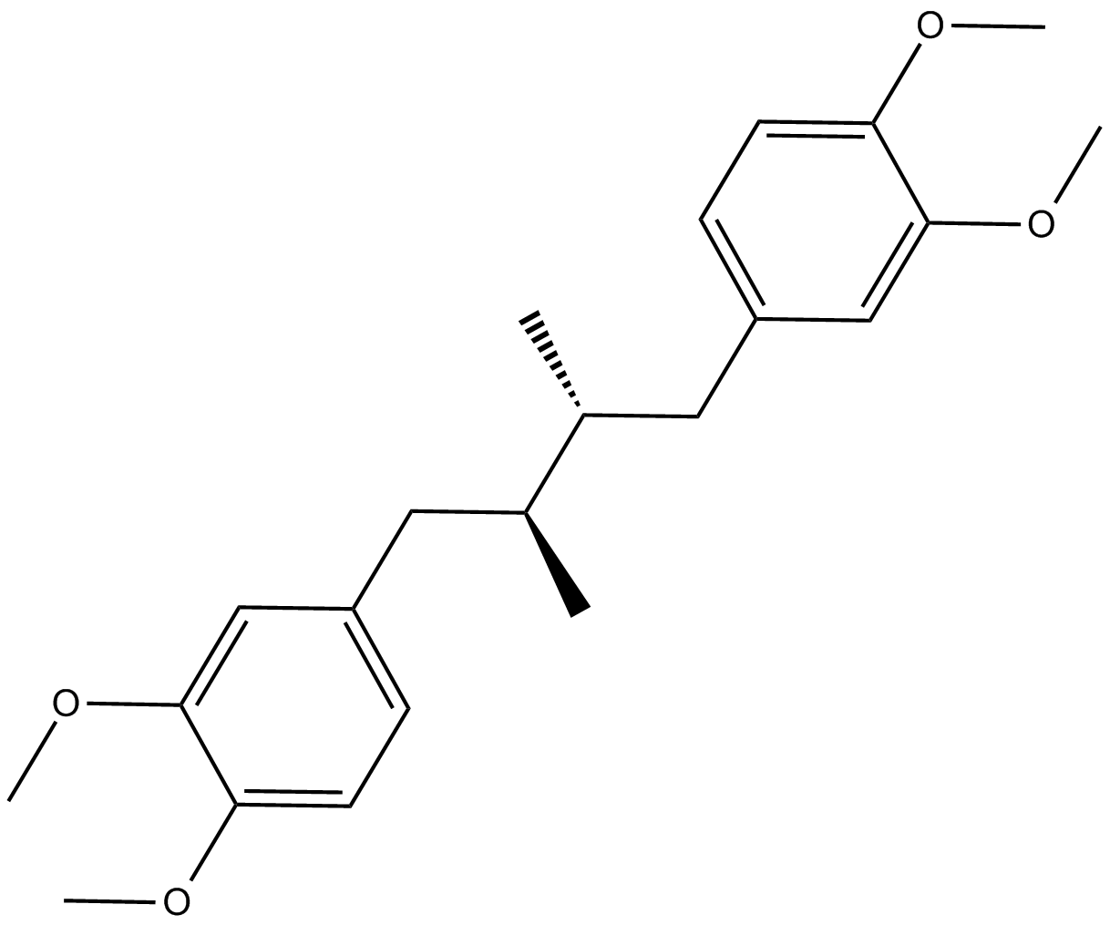 tetramethyl Nordihydroguaiaretic Acid  Chemical Structure