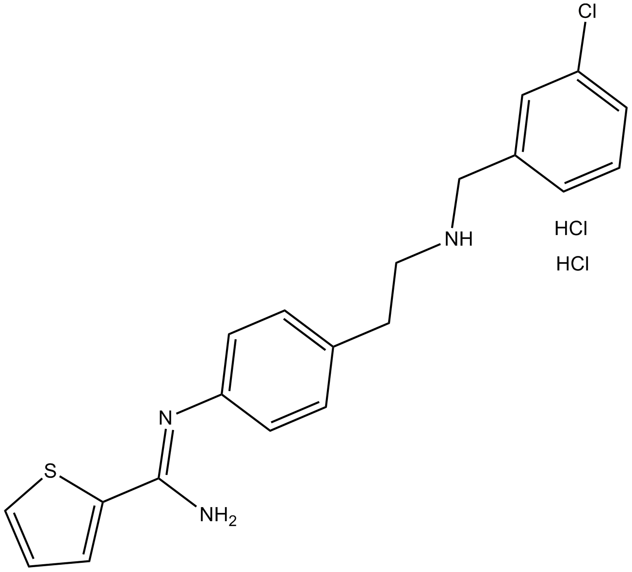 ARL 17477 dihydrochloride 化学構造