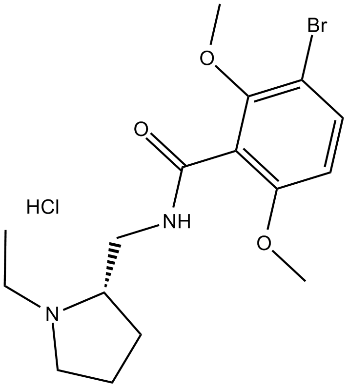 Remoxipride hydrochloride  Chemical Structure