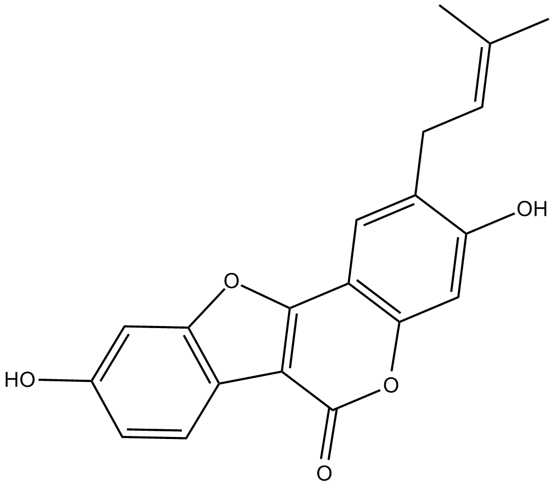 Psoralidin Chemische Struktur