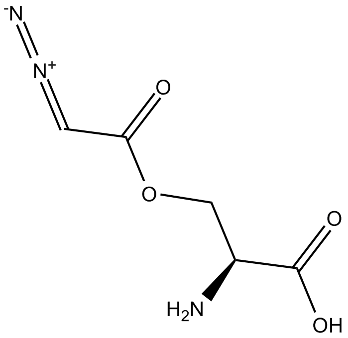 Azaserine  Chemical Structure