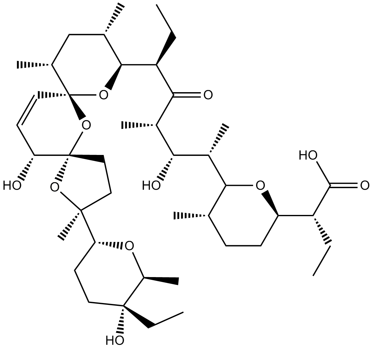 Salinomycin  Chemical Structure