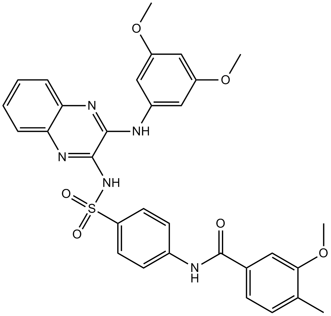 SAR245409 (XL765) Chemische Struktur
