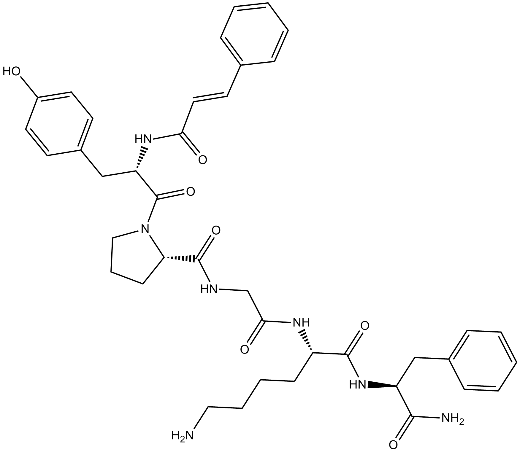 tcY-NH2 التركيب الكيميائي
