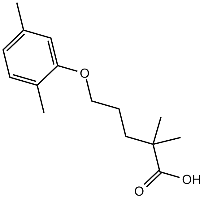 Gemfibrozil  Chemical Structure