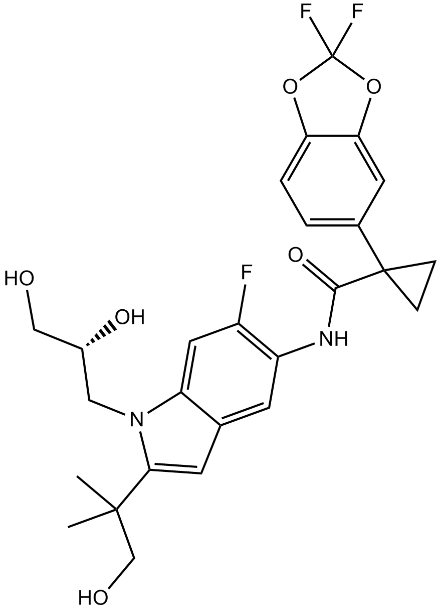 VX-661 Chemische Struktur