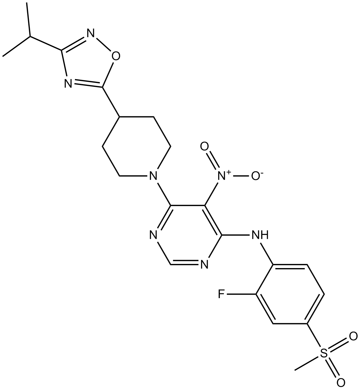AR 231453 化学構造
