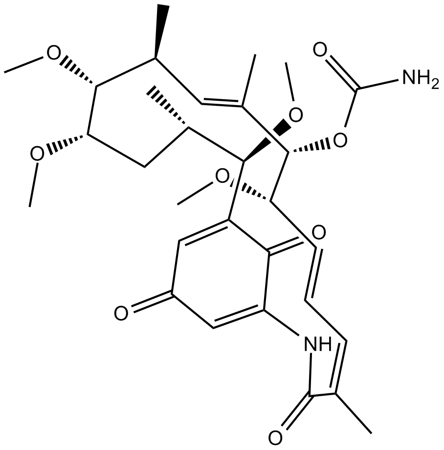 Herbimycin A التركيب الكيميائي