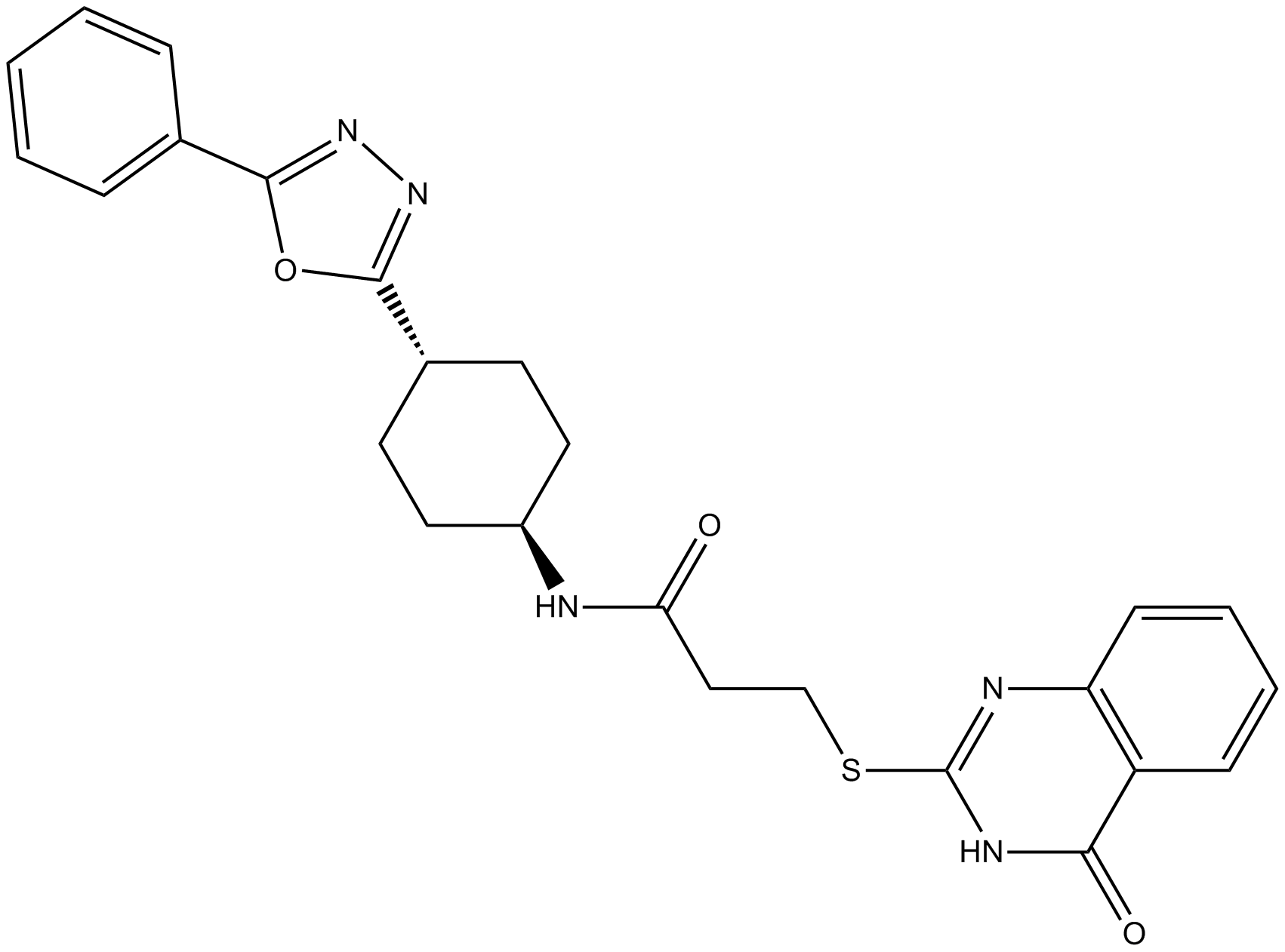 Tankyrase Inhibitors (TNKS) 22 التركيب الكيميائي