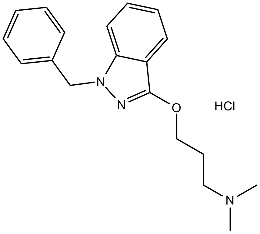 Benzydamine HCl 化学構造