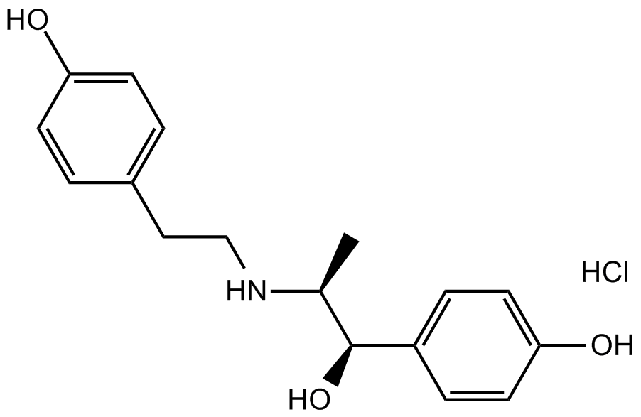 Ritodrine HCl  Chemical Structure