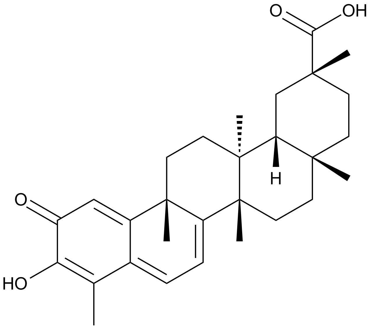 Celastrol  Chemical Structure