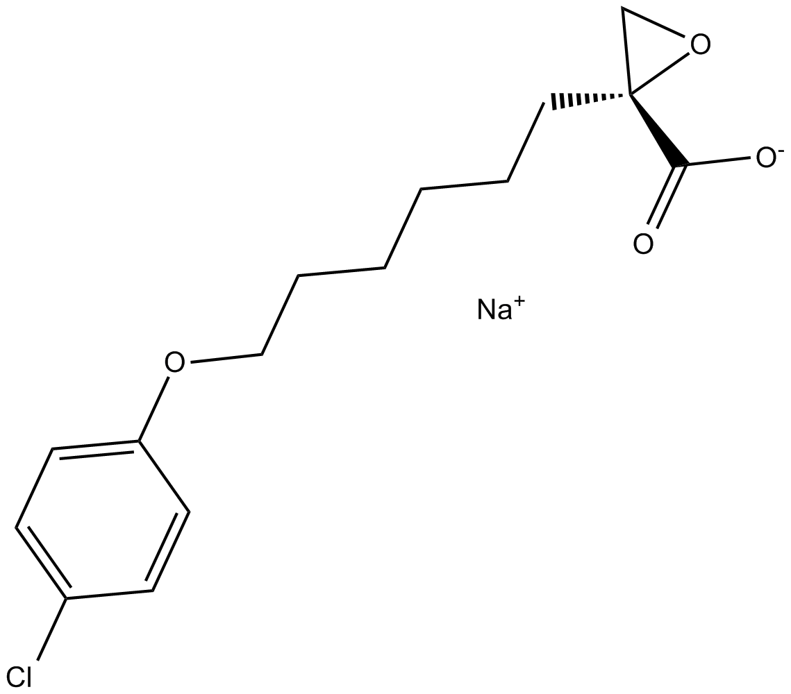 (R)-(+)-Etomoxir sodium salt  Chemical Structure