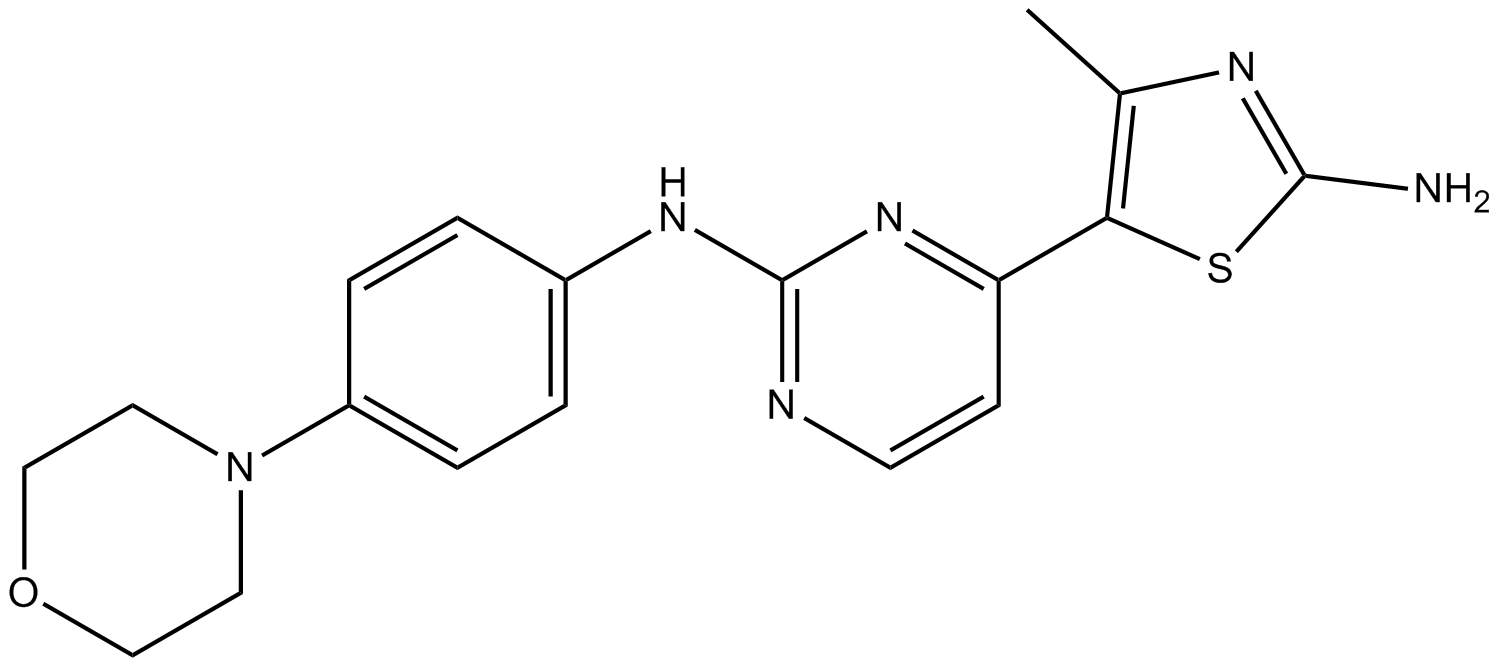 CYC116  Chemical Structure