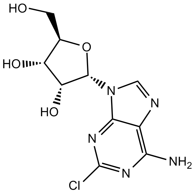 2-Chloroadenosine  Chemical Structure