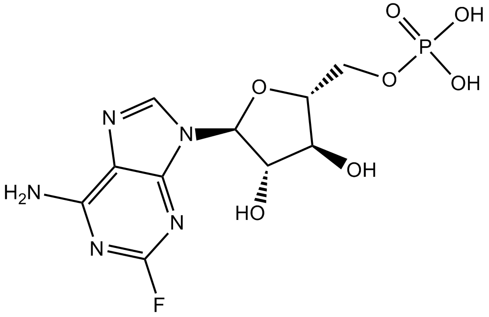 Fludarabine Phosphate (Fludara)  Chemical Structure