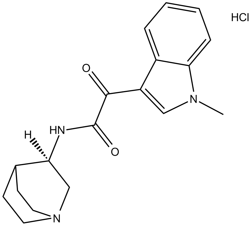 RS 56812 hydrochloride 化学構造