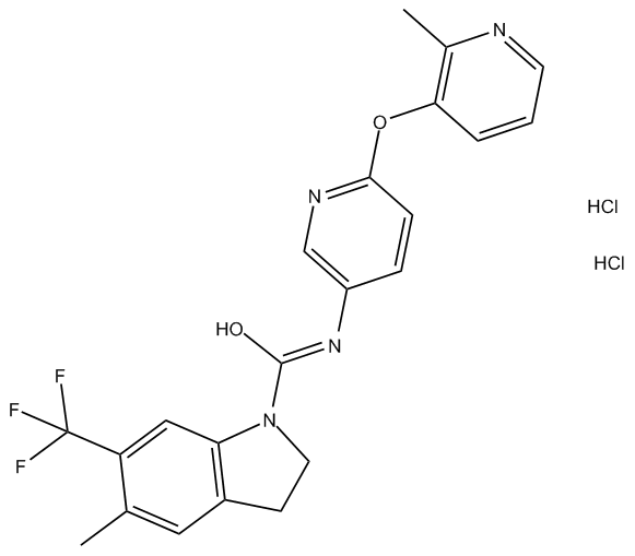 SB 243213 dihydrochloride التركيب الكيميائي