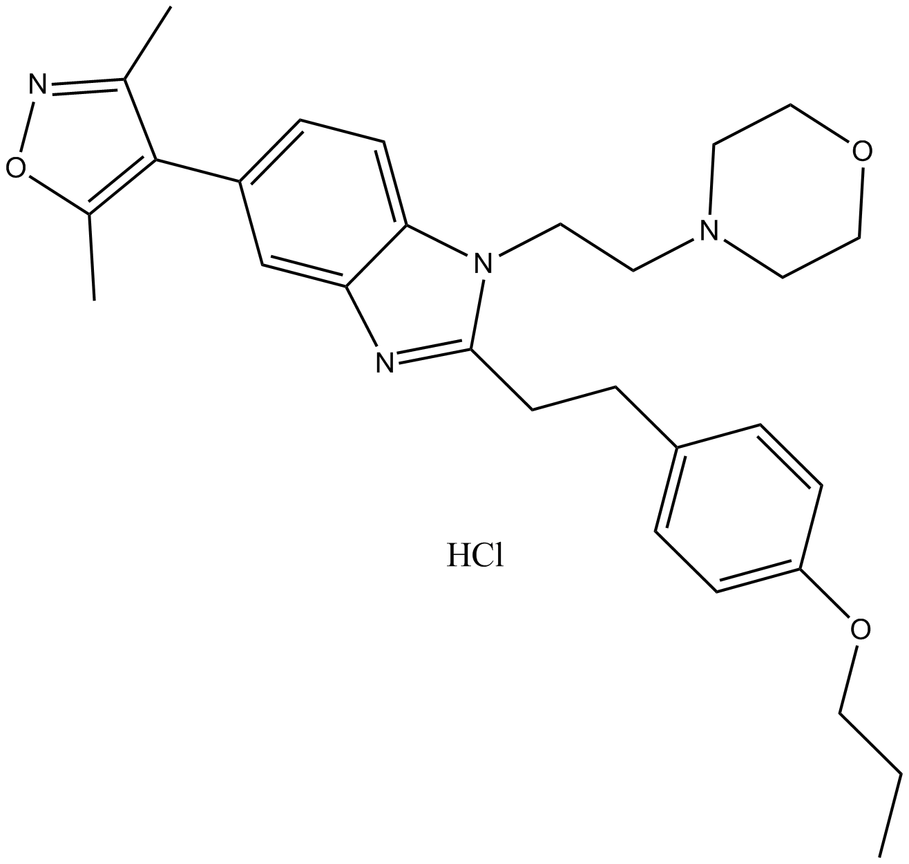 PF-CBP1 Chemische Struktur
