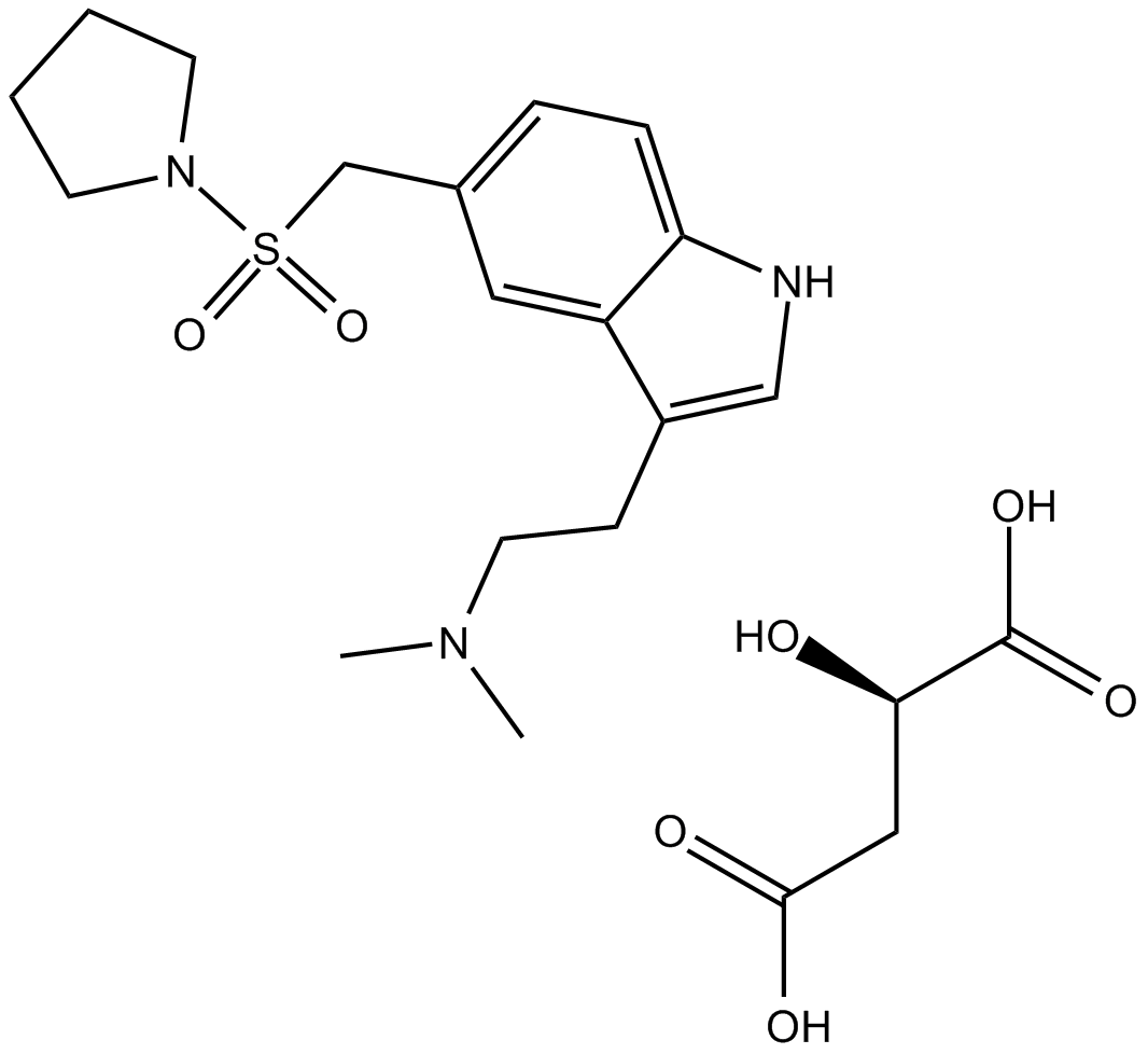 Almotriptan Malate  Chemical Structure