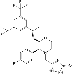 Aprepitant  Chemical Structure